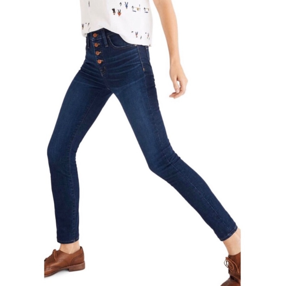 NEW Madewell 10" High Rise Skinny Jeans